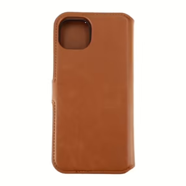 iPhone 15 Plus Plånboksfodral Magnet Rvelon - Brun