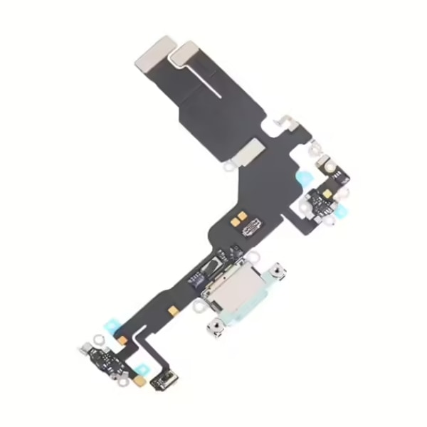 iPhone 15 Laddkontakt med Flexkabel - Blå