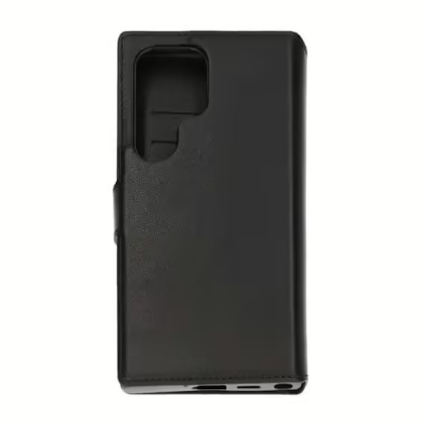 Samsung Galaxy S24 Ultra Plånboksfodral Läder Rvelon - Svart