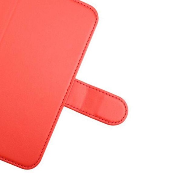 RV Magnetiskt Plånboksfodral - iPhone 7/8/SE 2020 - Röd