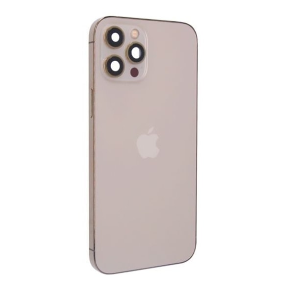 iPhone 12 Pro Max Baksida med Komplett Ram - Guld