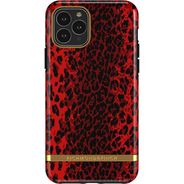 Richmond & Finch Skal för iPhone 11 Pro Max - Red Leopard