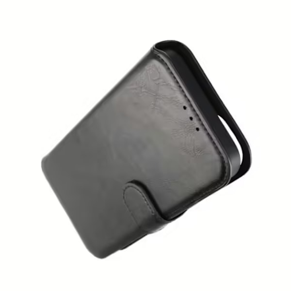 iPhone 15 Plus Plånboksfodral Magnet Rvelon - Svart