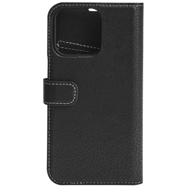 iPhone 13 Mini leather wallet, detachable, Black