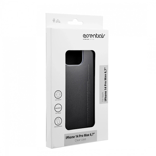 iPhone 14 Pro Max TPU back cover, Transparent