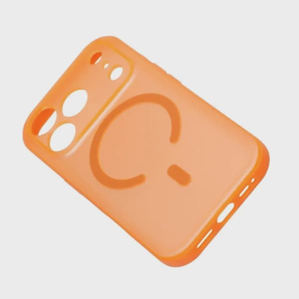 Precise Hole Shield MagSafe-skal iPhone 17 Pro - Orange