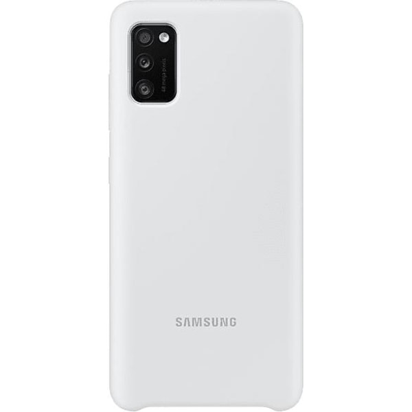 SAMSUNG Silikon Mobilskal Galaxy A41 - Vit