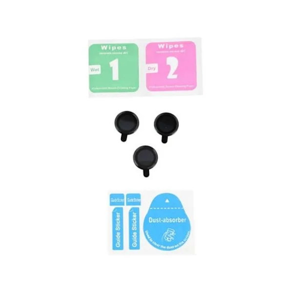 iPhone 15 Pro / iPhone 15 Pro Max Linsskydd för Kamera (15-pack)