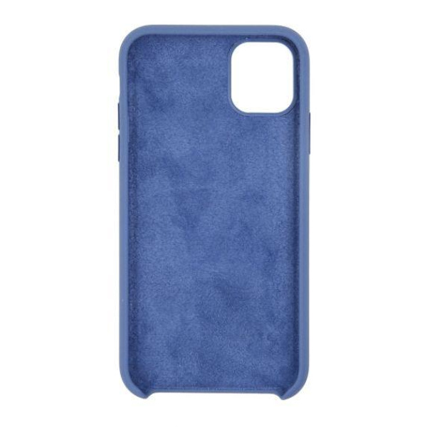 Silicon Case Blue For iPhone 11
