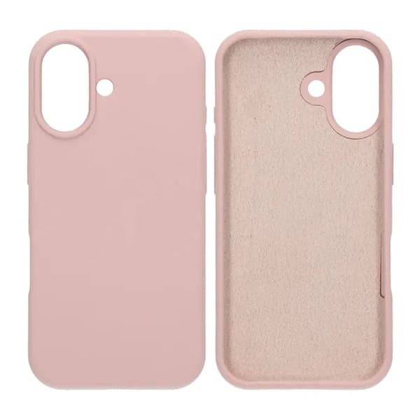 Mobilskal Mjukt Silikon för iPhone 17 - Rosa
