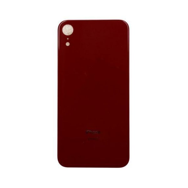 iPhone XR Baksida/Bakglas - Röd