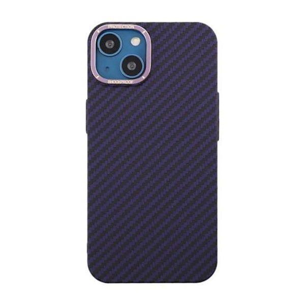 Kolfiber Skal iPhone 13 - Lila