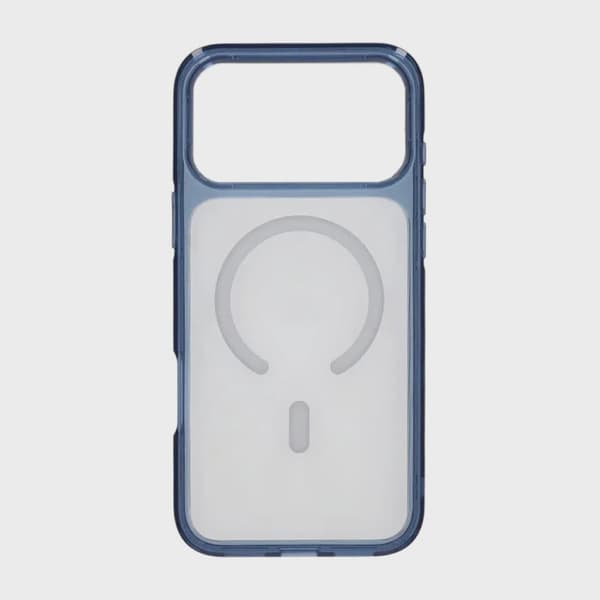 Magsafe-skal TPU för iPhone 17 Pro - Blå Transparent