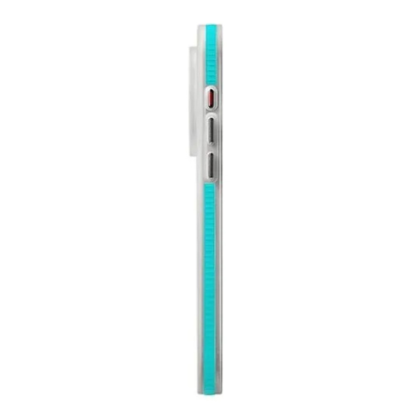 iPhone 12 Pro Max Mobilskal Korrugerad med Magsafe Rvelon - Blå