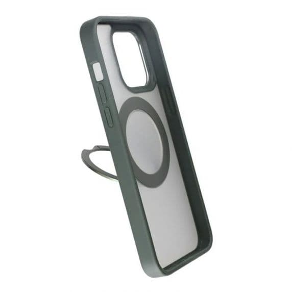 iPhone 15 Pro Skal med MagSafe Stativ Rvelon - Grön