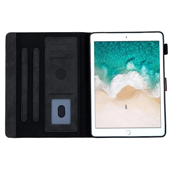 Fodral med Kortfack för iPad 10.2" 2019/2020 - Svart