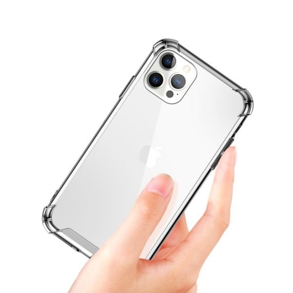 Stöttåligt Mobilskal iPhone 12/12 Pro - Svart