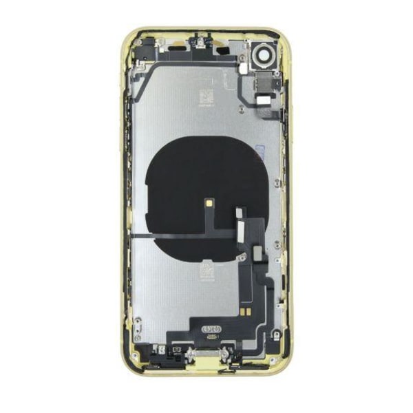 iPhone XR Baksida med Komplett Ram - Gul