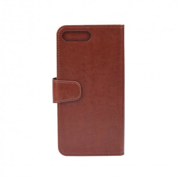 Flip Stand PU Leather Kickstand Card Case Brown For iPhone 7 Plu