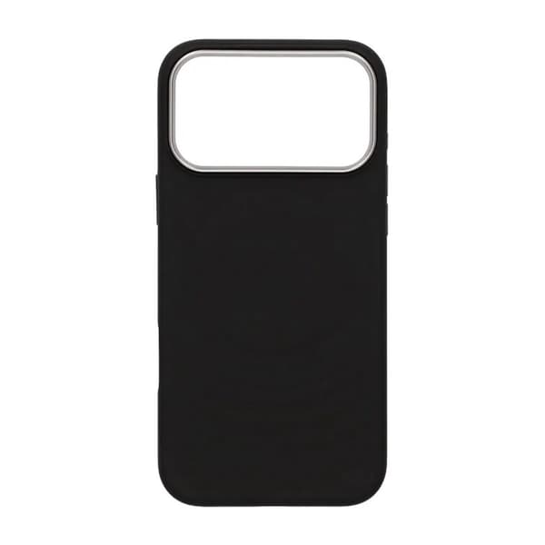 Mobilskal Silikon med Magsafe för iPhone 17 Pro Max - Svart
