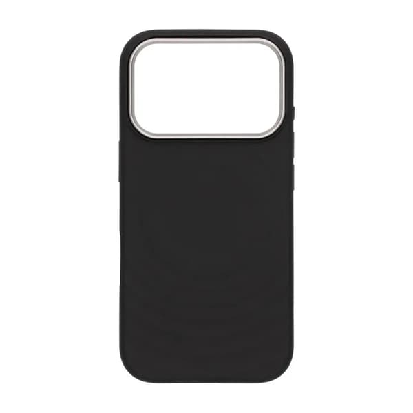 Mobilskal Silikon med Magsafe för iPhone 17 Pro - Svart