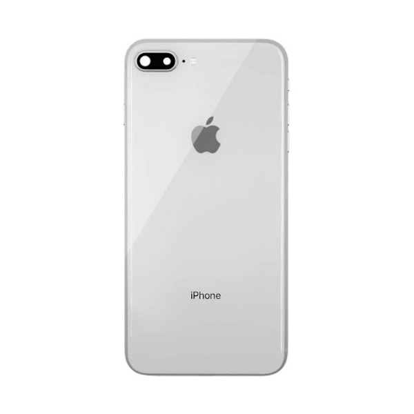 iPhone 8 Plus Baksida Med Komplett Ram - Vit