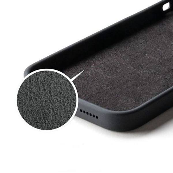 iPhone 15 Plus Silikonskal - Svart