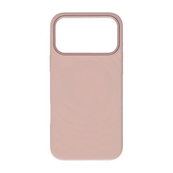 Metal Eagle Eye Liquid Magnetic Silicone Case iPhone 17 Pro Max Pink