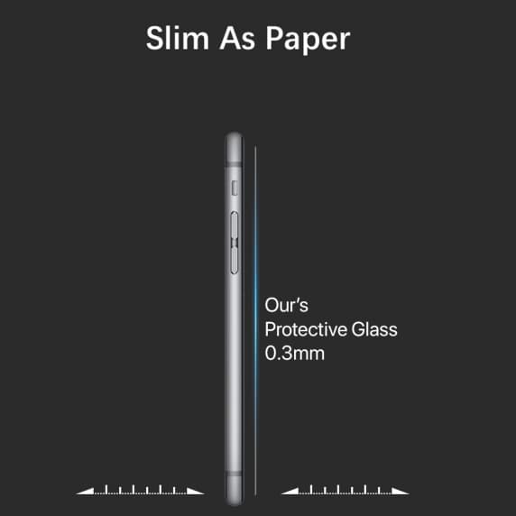 Skärmskydd iPhone 6/7/8 - Härdat Glas 0.3mm