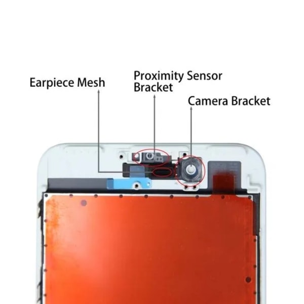 iPhone 7 Plus LCD Skärm In-Cell - Vit
