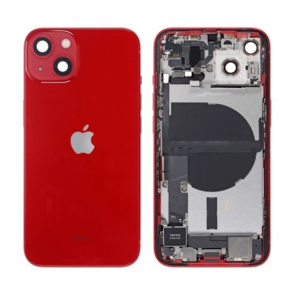 iPhone 13 Baksida/Komplett Ram - Röd