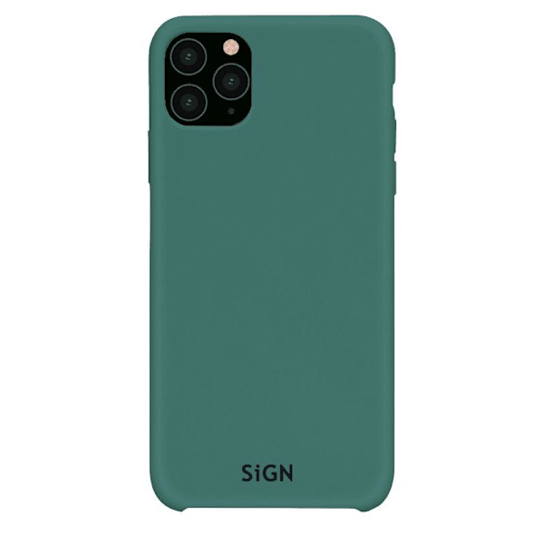 SiGN Liquid Silicone Case för iPhone 12 Pro Max - Mint