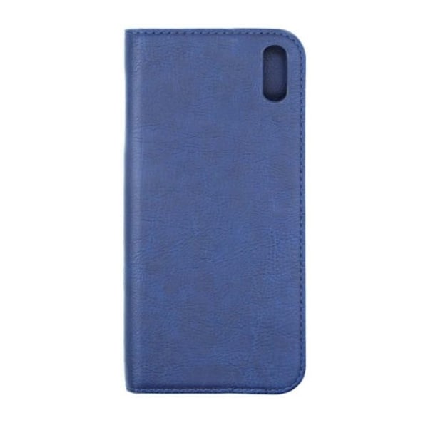 Flip Stand Leather Wallet Card holder Case Blue For iPhone X/XS