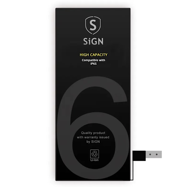 iPhone 6s Högkapacitetsbatteri - 2200mAh