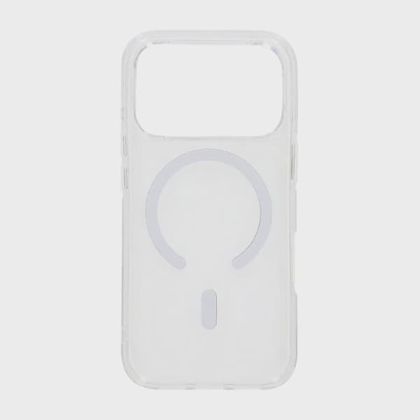 Kristallklart MagSafe-skal för iPhone 17 Pro Max - Transparent