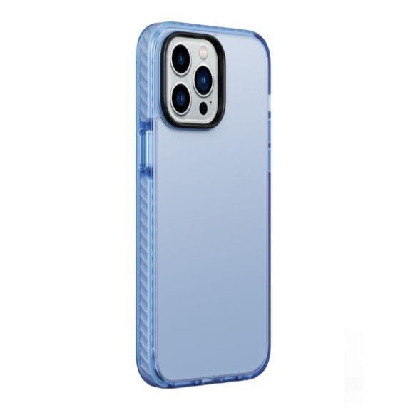 iPhone 14 Pro Stöttåligt TPU Mobilskal - Blå