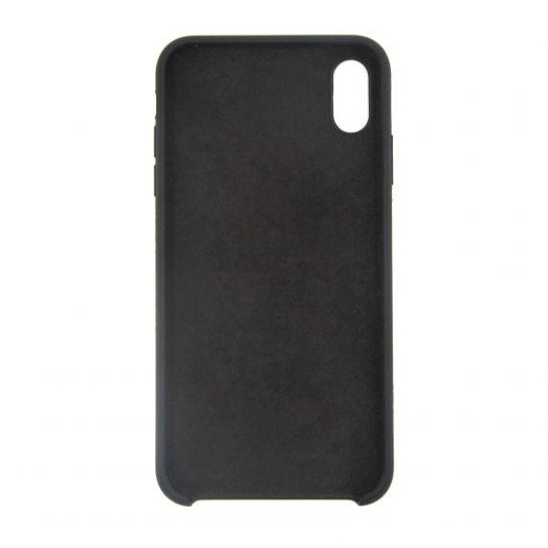 Silicone Case For iPhone XS Max Black