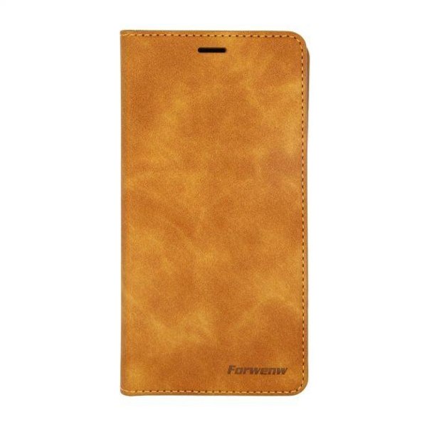 Flip Stand Magnetische Leather Case For iPhone 11 Pro Brown