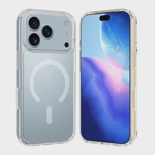 Mobilskal Transparent Magsafe-skal för iPhone 17 Pro