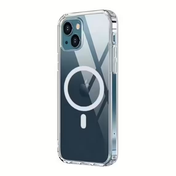 iPhone 15 Plus Mobilskal Magsafe Rvelon - Transparent