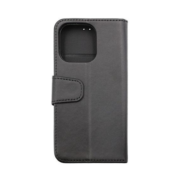 iPhone 14 Pro Max Plånboksfodral Extra Kortfack Rvelon - Svart