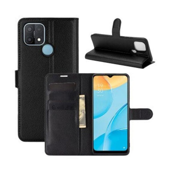 Flip Stand Leather Wallet Case For Xiaomi Redmi 9C Black