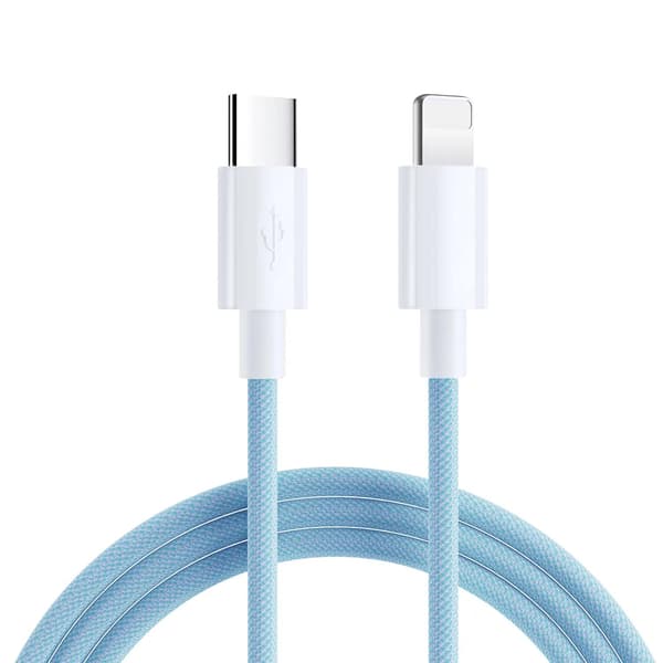 SiGN Boost USB-C till Lightning Kabel 20W 1m - Blå
