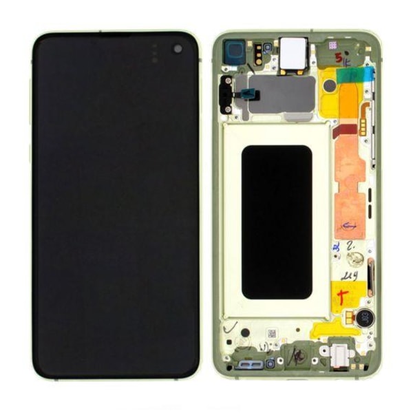 Samsung Galaxy S10e Skärm med LCD Display Original - Gul