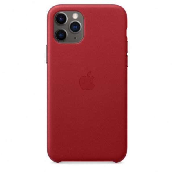 Apple iPhone 11 Pro Leather Case - RED