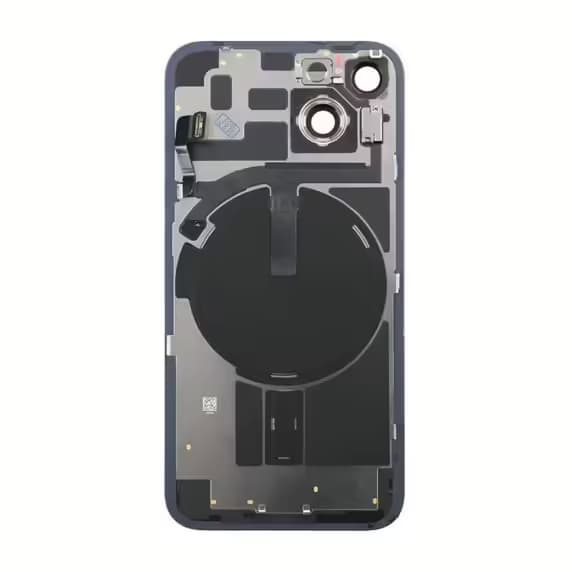 iPhone 14 Baksida Glas Komplett - Svart