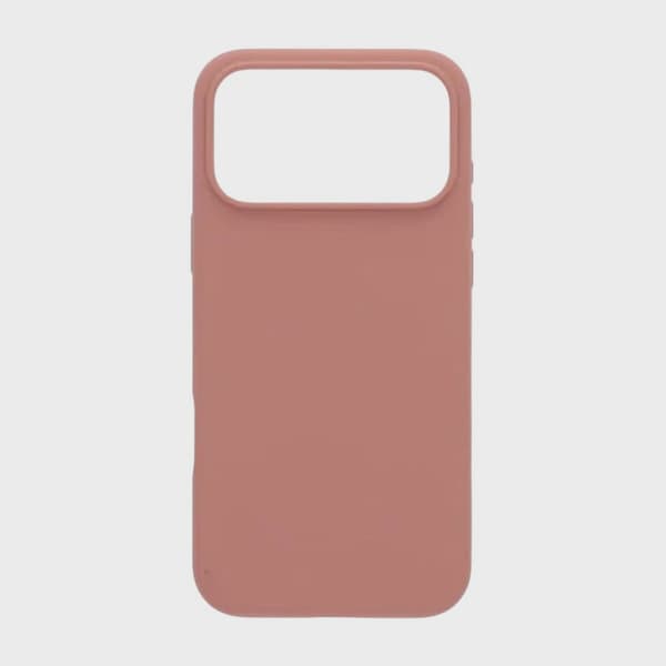 Rvelon Silikonskal MagSafe för iPhone 17 Pro - Mocka Rosa