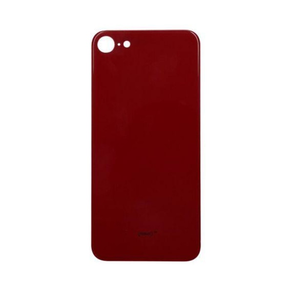 iPhone SE 2020 Baksida Med Bakglas - Röd