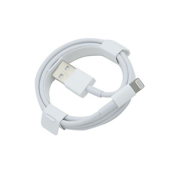 USB-A till Lightning kabel utan förpackning Vit 1m