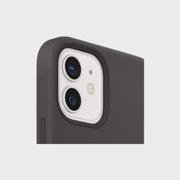 Apple Silicone MagSafe Case iPhone 12 Pro Max Black